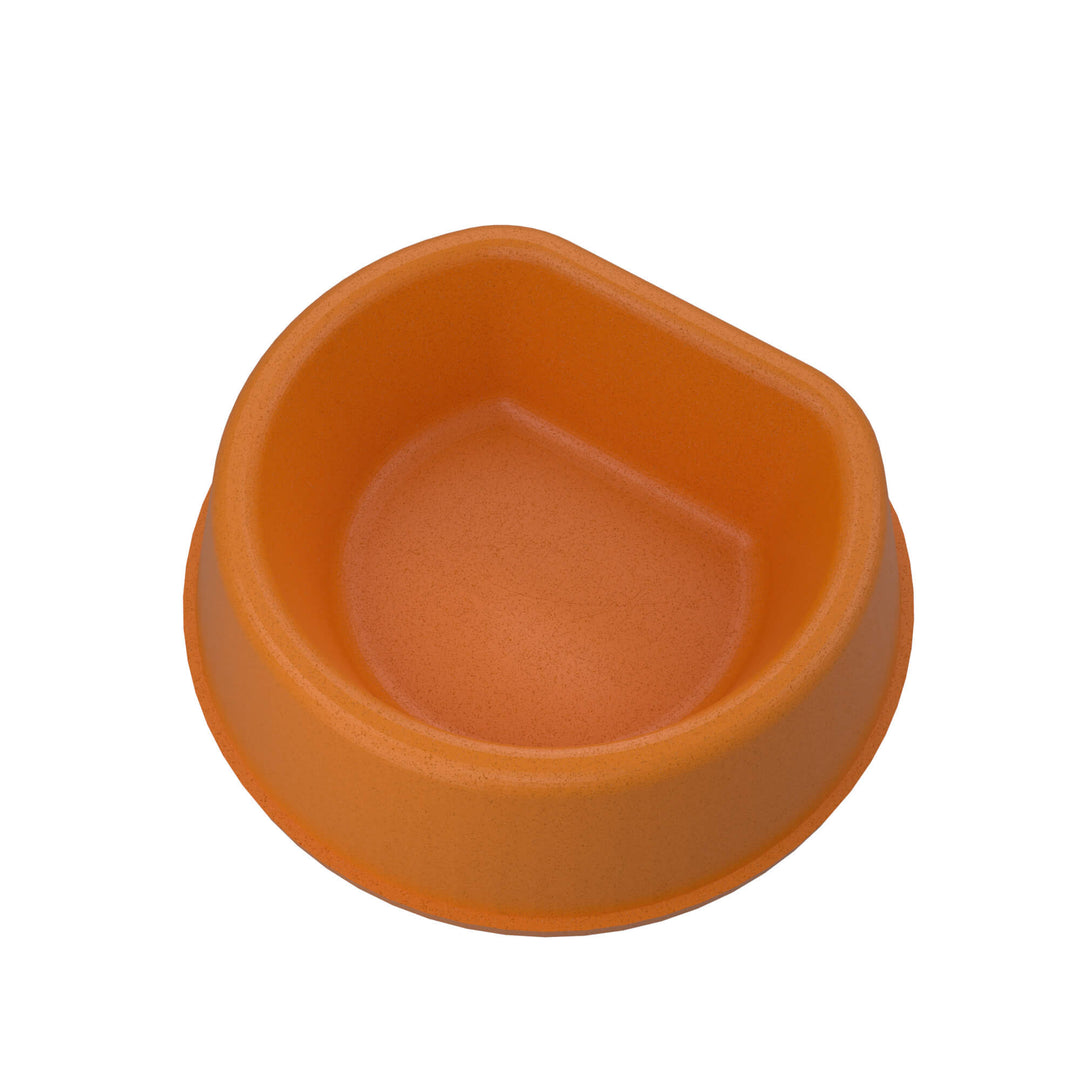 RuffLand Dog Bowl - Medium Orange Speckled - Bowls by Ruff Land Performance Kennels