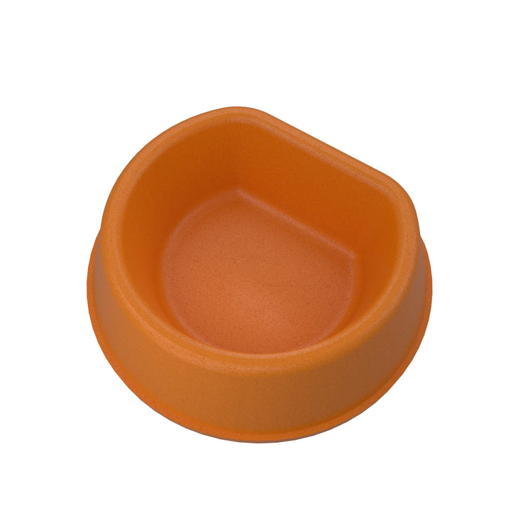 RuffLand Dog Bowl - Medium Orange Speckled - Bowls by Ruff Land Performance Kennels