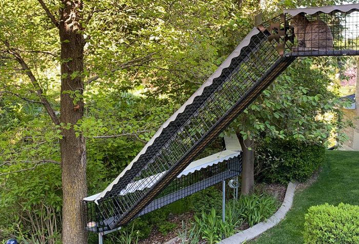 K9 Kennel Store Outdoor Catio Ramp - - Catio by K9 Kennel Store