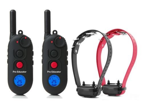 E-Collar PE-902 2T 2-Dog Pro Educator with 2 Transmitters - - Training collars by E-Collar Technologies