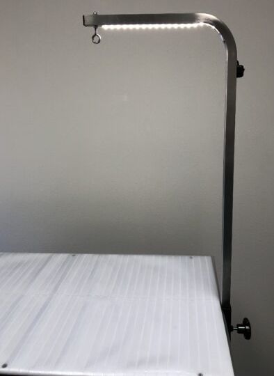 PetLift LED Lighted Grooming Post & Clamp - - Grooming Accessories by Petlift