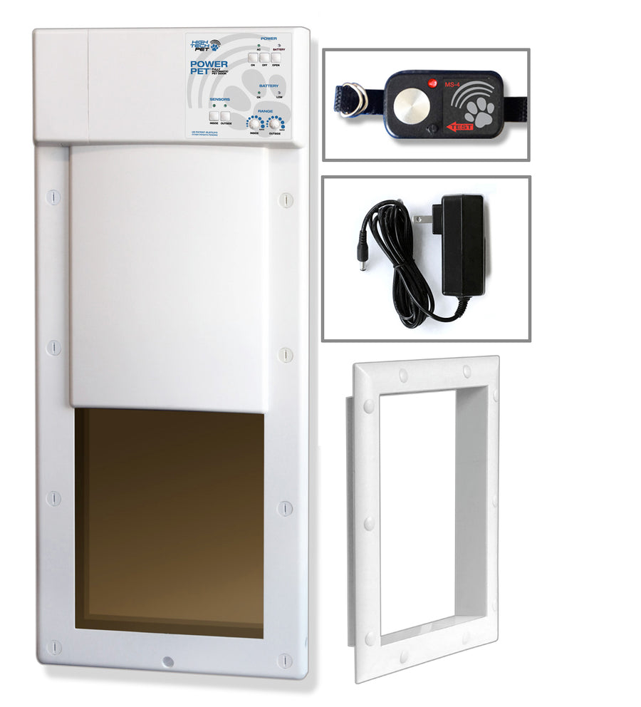 High Tech Pet Power Pet Door - Medium - - Automatic Pet Door by High Tech Pet