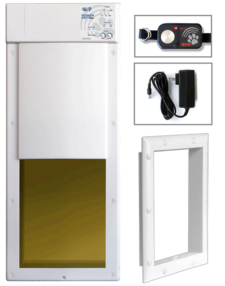 High Tech Pet Power Pet Door - Large - - Automatic Pet Door by High Tech Pet