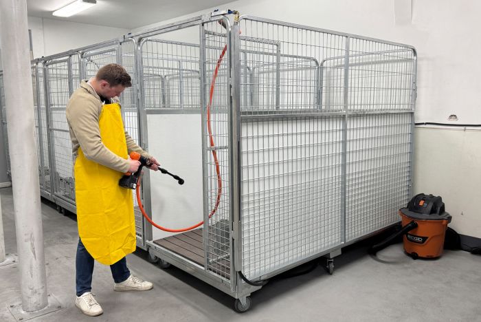 K9 Kennel Store Multiple PRO Quick N Clean Dog Kennel Single Stall - - Dog Kennels & Runs by K9 Kennel Store