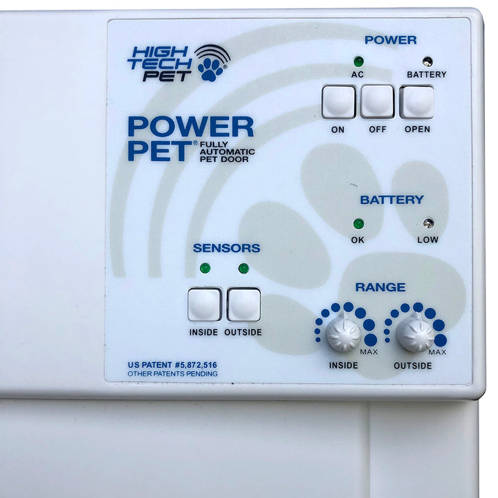 High Tech Pet Power Pet Door - Large - - Automatic Pet Door by High Tech Pet