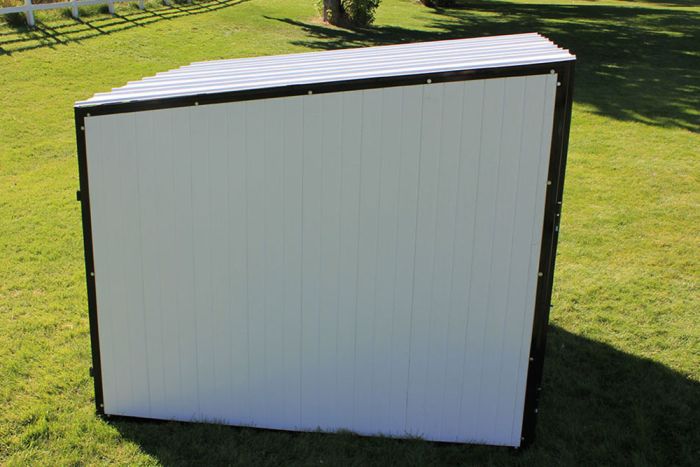 K9 Kennel Store Vinyl Dog Kennel Stall (Basic) - - Dog Kennels & Runs by K9 Kennel Store