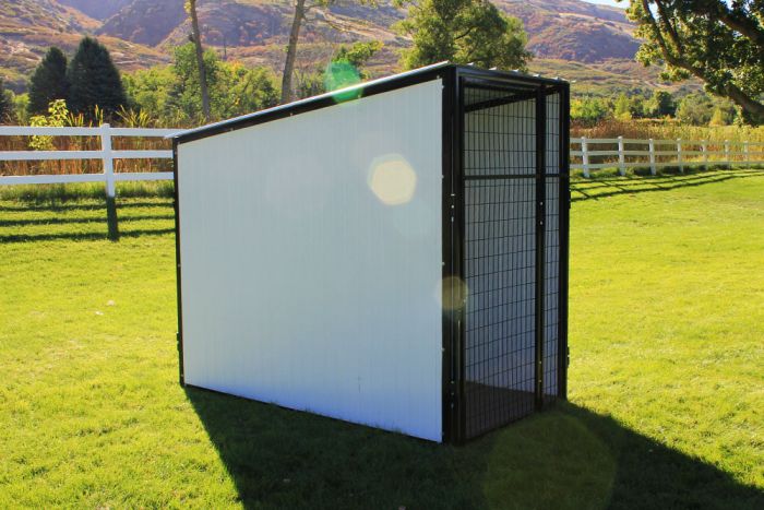 K9 Kennel Store Vinyl Dog Kennel Stall (Basic) - - Dog Kennels & Runs by K9 Kennel Store