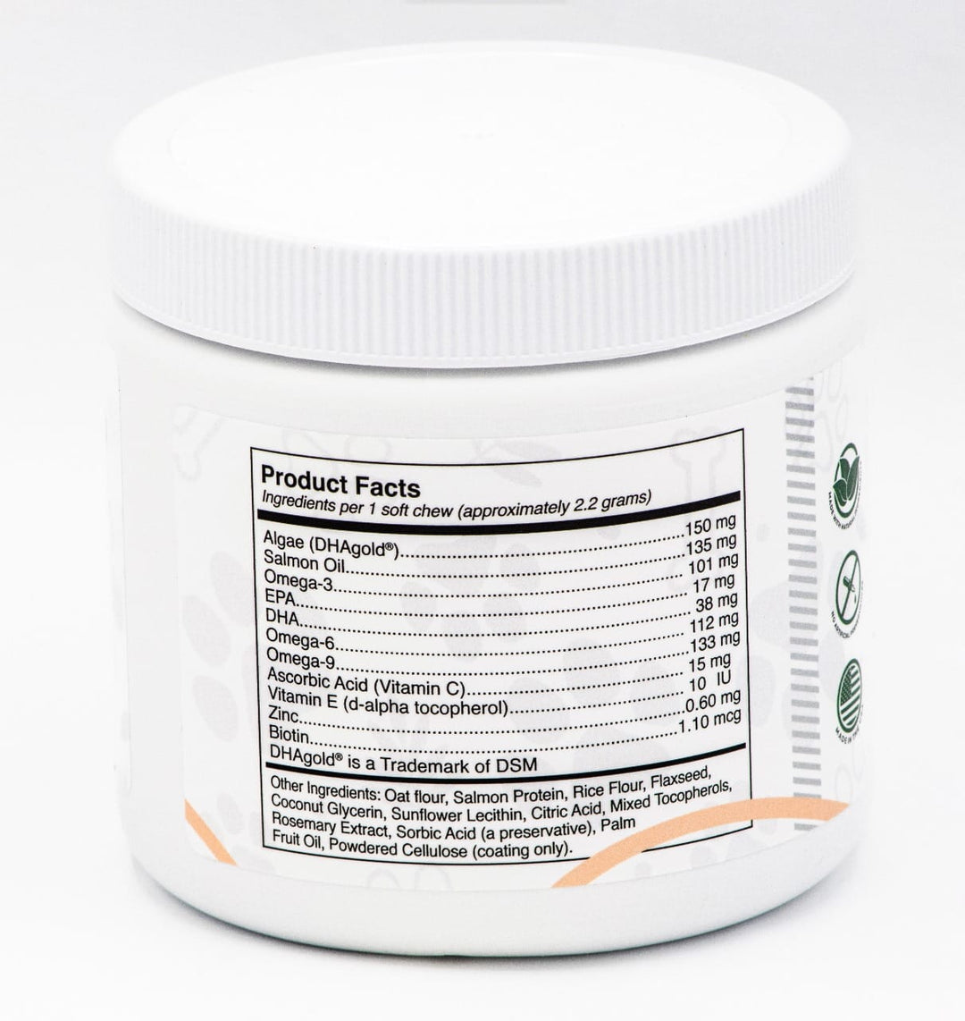 Radiant Refuge Skin & Coat Chews - - by My Dog Sanctuary