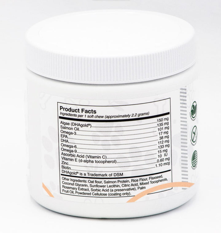 Radiant Refuge Skin & Coat Chews - - by My Dog Sanctuary