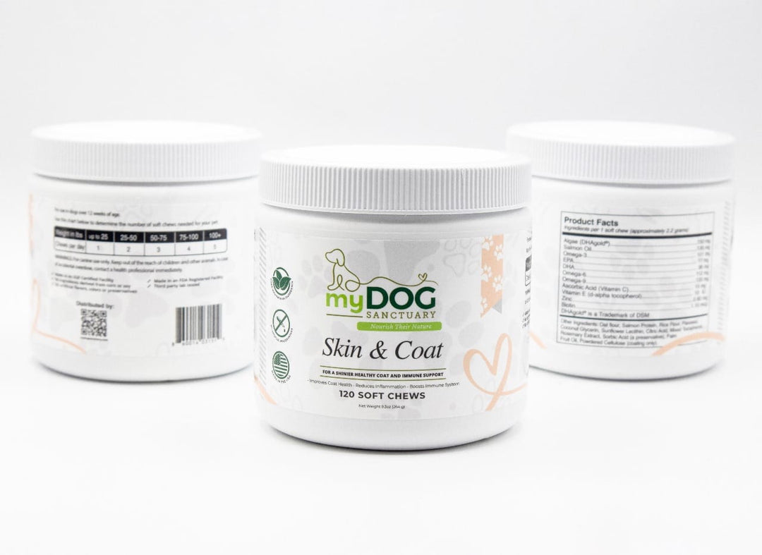 Radiant Refuge Skin & Coat Chews - - by My Dog Sanctuary