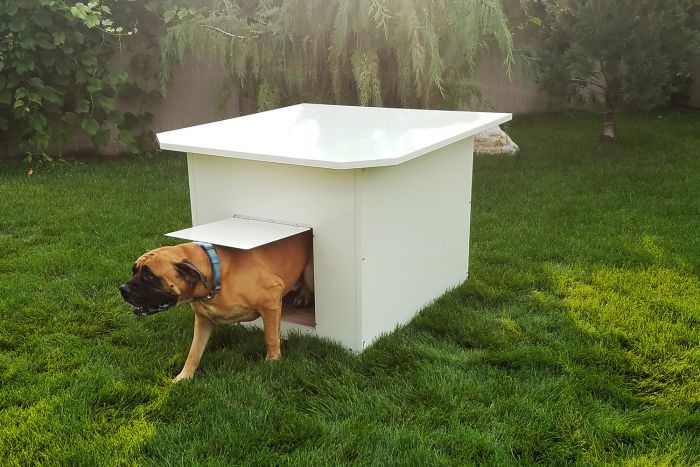 K9 Kennel Store XXL Heavy Duty Powdercoated Metal Large Breed Dog House Den - - Dog House by K9 Kennel Store