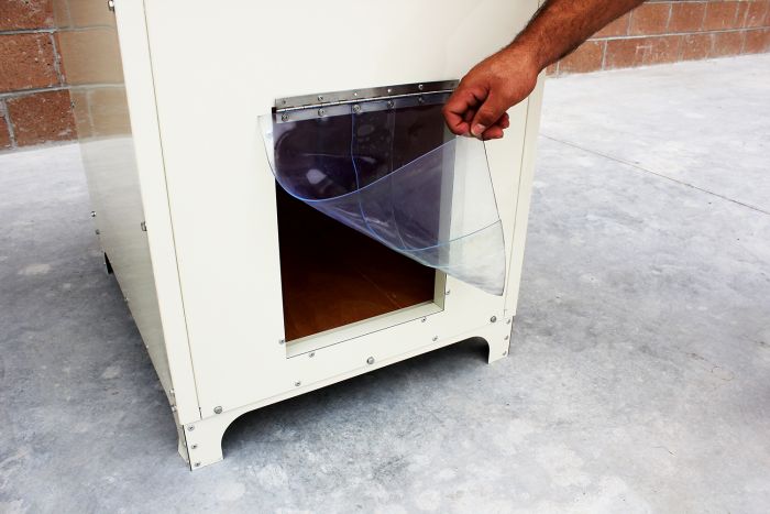K9 Kennel Store Large Heavy Duty Powdercoated Metal Large Breed Dog House Den - - Dog House by K9 Kennel Store