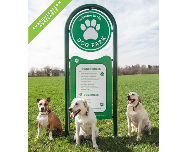 BarkPark Premium Welcome Sign - - by BarkPark