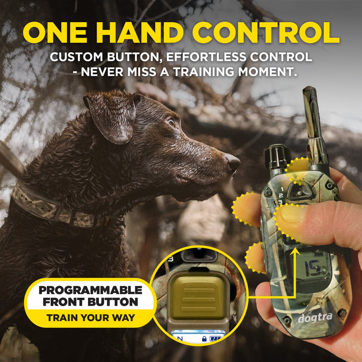 Dogtra 1900X Camouflage 1-Dog Unit E-Collar - - by Dogtra