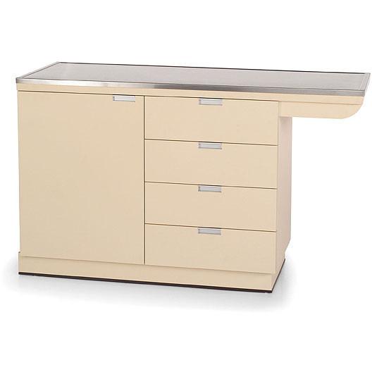 Petlift Omni Veterinary Exam Table & Storage | Extended Top (Right-Side) Top Table - 44" x 22" - - Exam Tables by Petlift