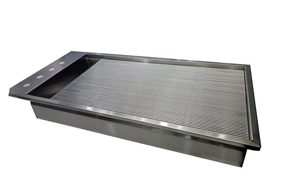 Petlift Veterinary Wet Table Drop In Liner With Prep Rack - - Plumbing Accessories by Petlift