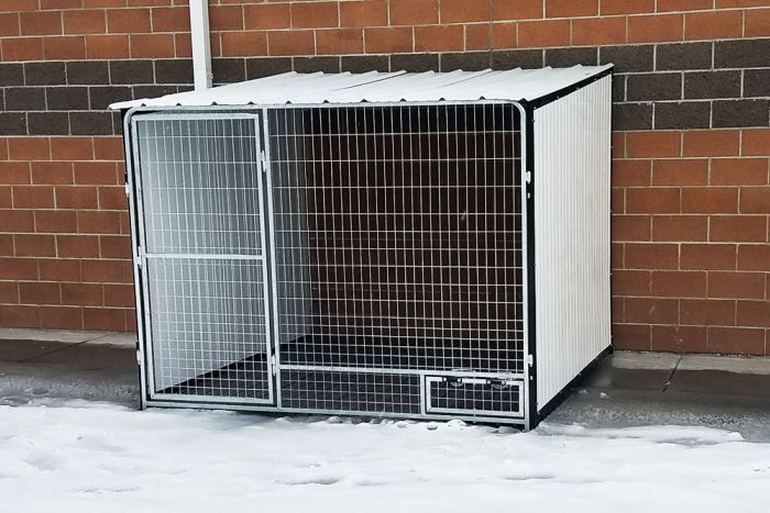 K9 Kennel Store Multiple Vinyl No Back Dog Kennels x2 - - Dog Kennels & Runs by K9 Kennel Store