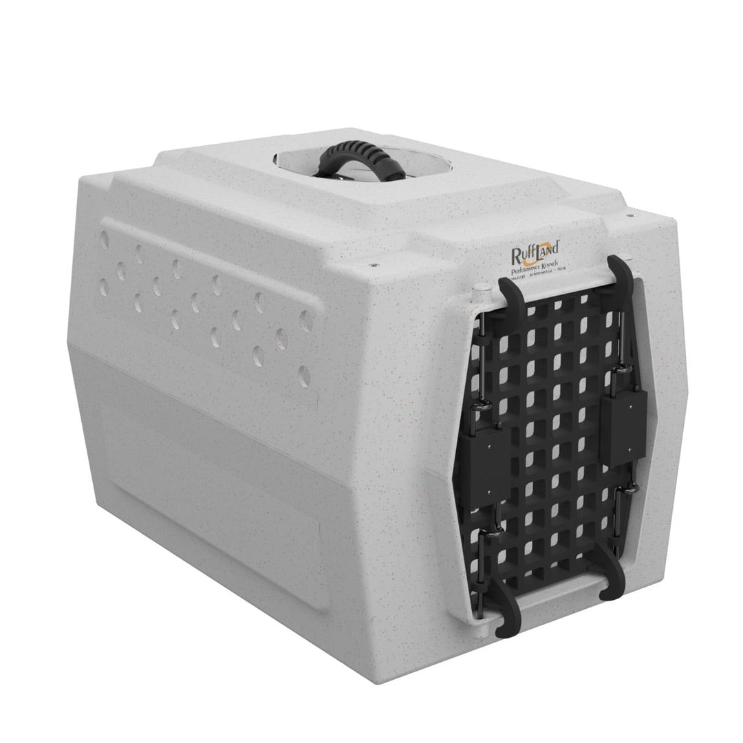 RuffLand Small Kennel - Whitestone 2.0 - Dog crates by Ruff Land Performance Kennels