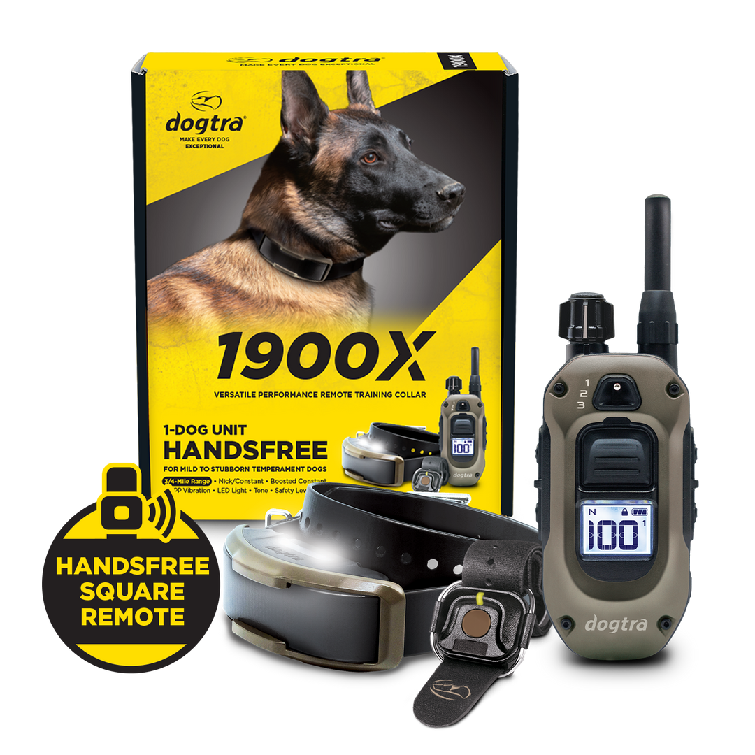 Dogtra 1900X Handsfree 1-Dog Unit É-Collar - - by Dogtra