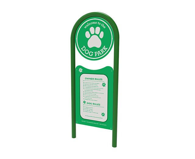 BarkPark Premium Welcome Sign - Natural - by BarkPark