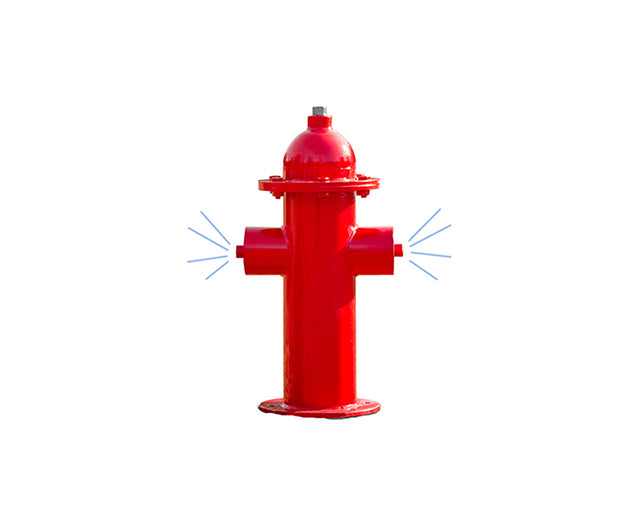 BarkPark Misting Fire Hydrant - - by BarkPark