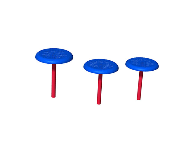 BarkPark Stepping Paws - Playful Set of 3 - by BarkPark