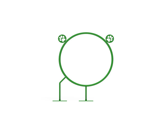 BarkPark Mini Hoop Jump - Natural - by BarkPark