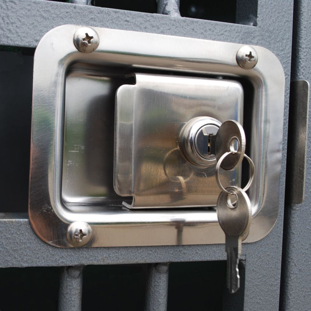 Zinger SS Locking Paddle Lock - - Crate Accessories by Zinger