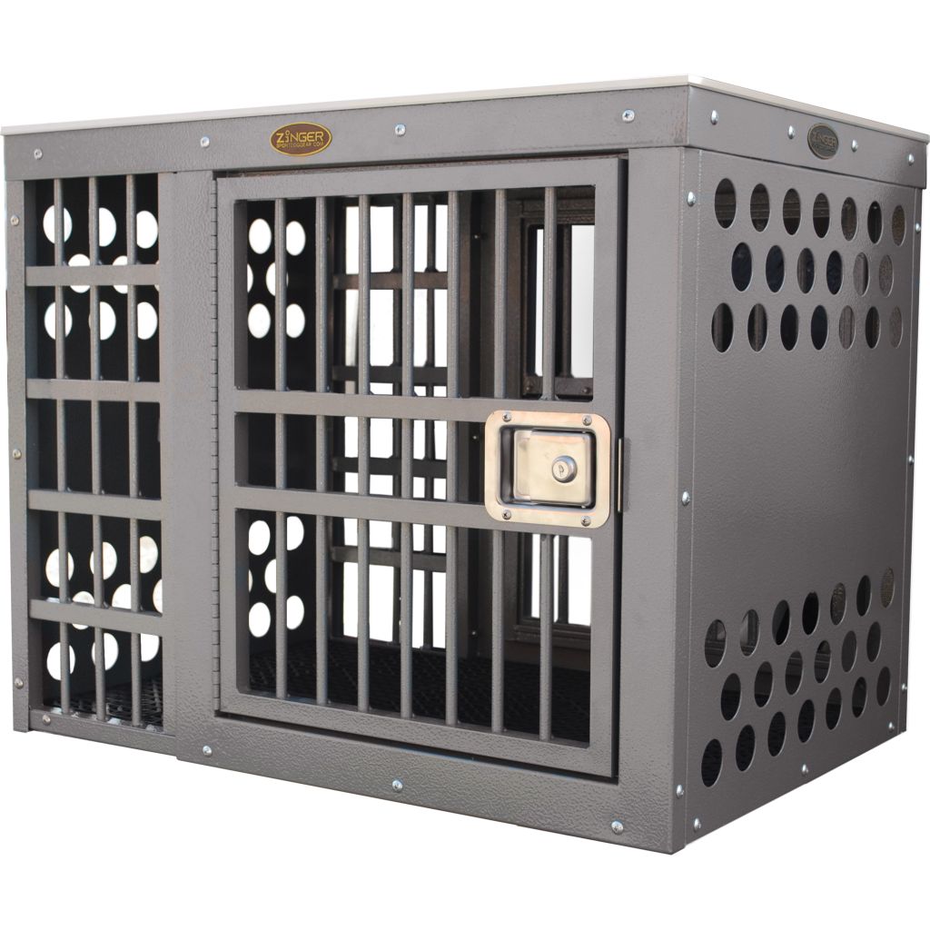 Zinger Deluxe Crate - Side/Side Entry - Side - Dog crates by Zinger