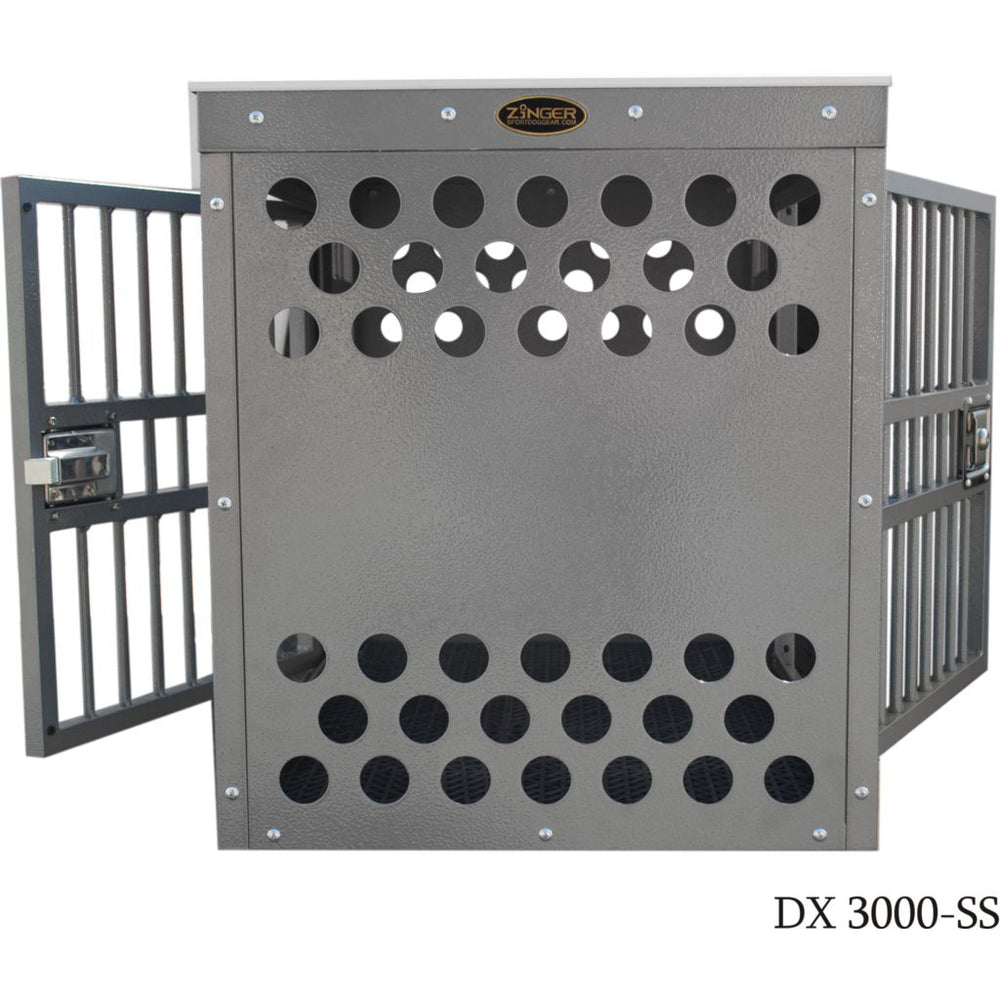 Zinger Deluxe Crate - Side/Side Entry - - Dog crates by Zinger