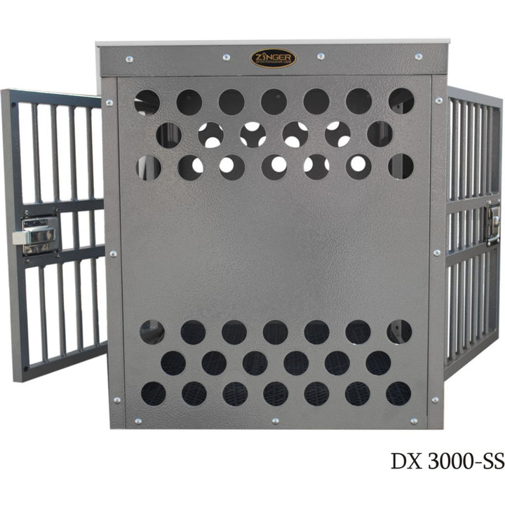 Zinger Deluxe Crate - Side/Side Entry - - Dog crates by Zinger