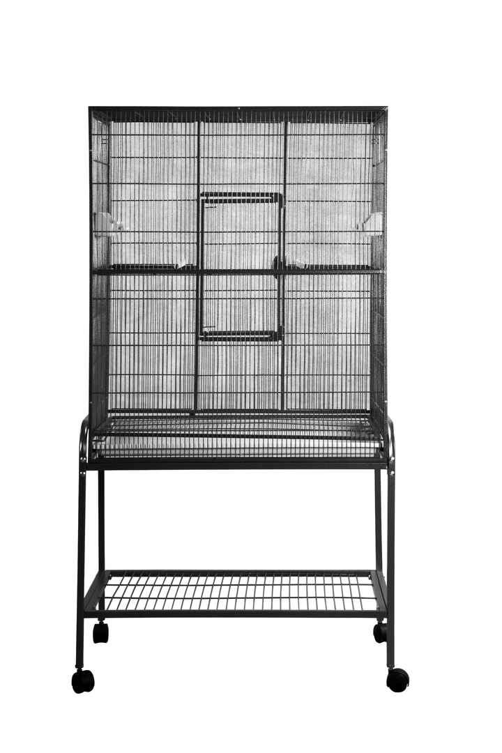 A&E Flight Cage & Stand - Black - Bird cages by A&E