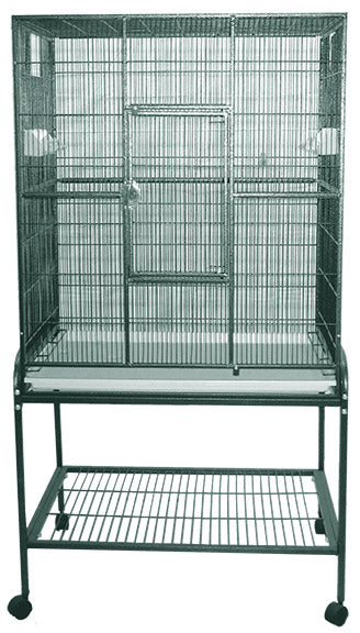 A&E Flight Cage & Stand - Green - Bird cages by A&E