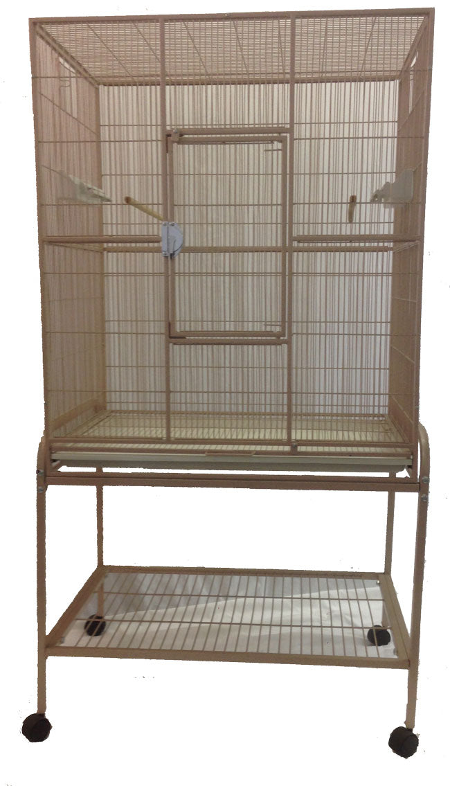 A&E Flight Cage & Stand - Sandstone - Bird cages by A&E