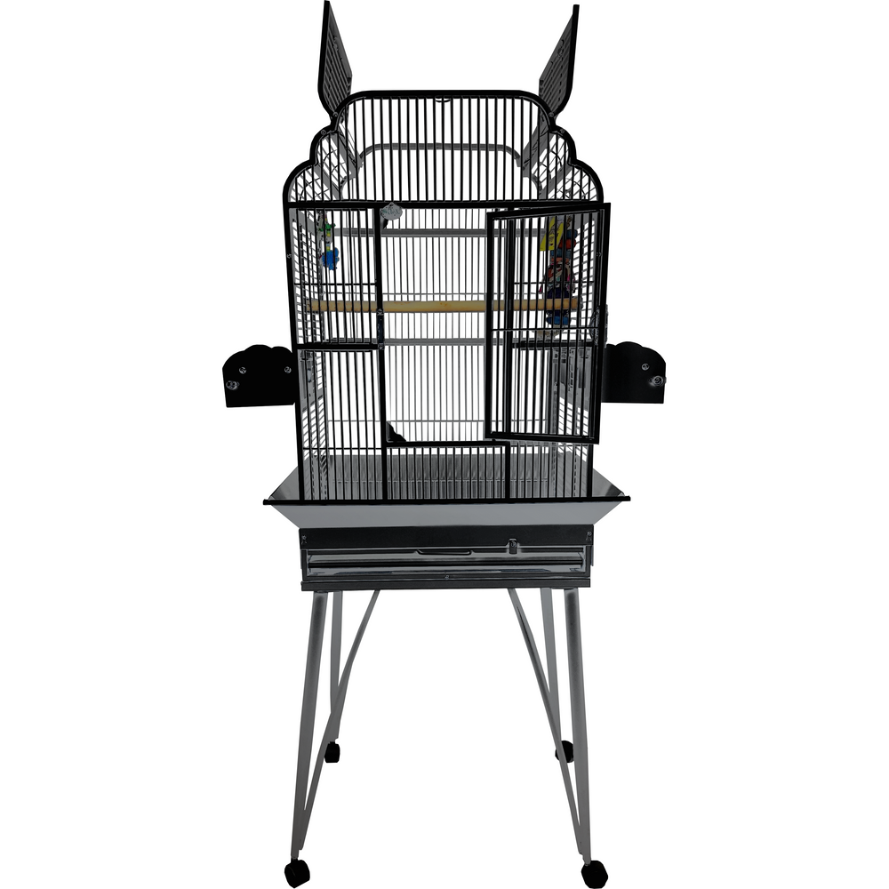 A&E Small Victorian Open Top - Platinum - Bird cage by A&E