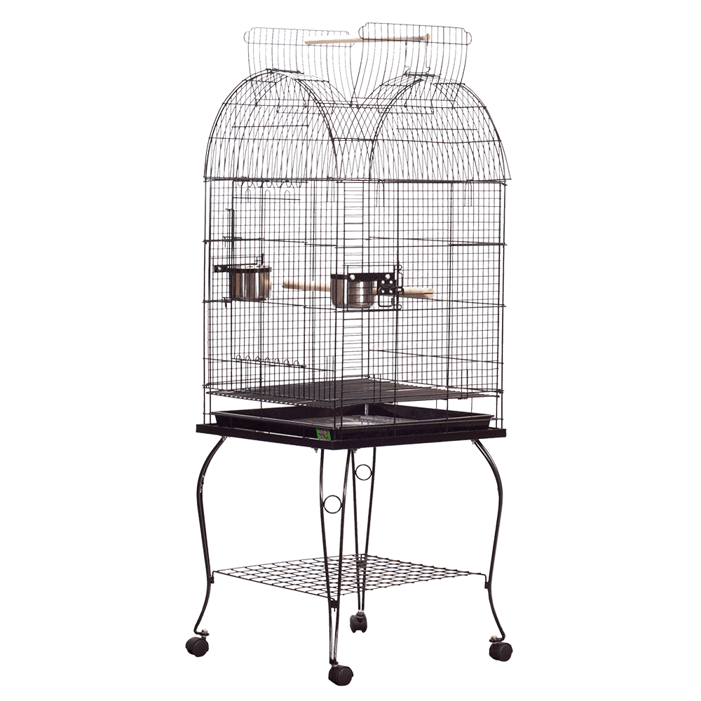 A&E Economy Dome Top Cage - Black - Bird cages by A&E