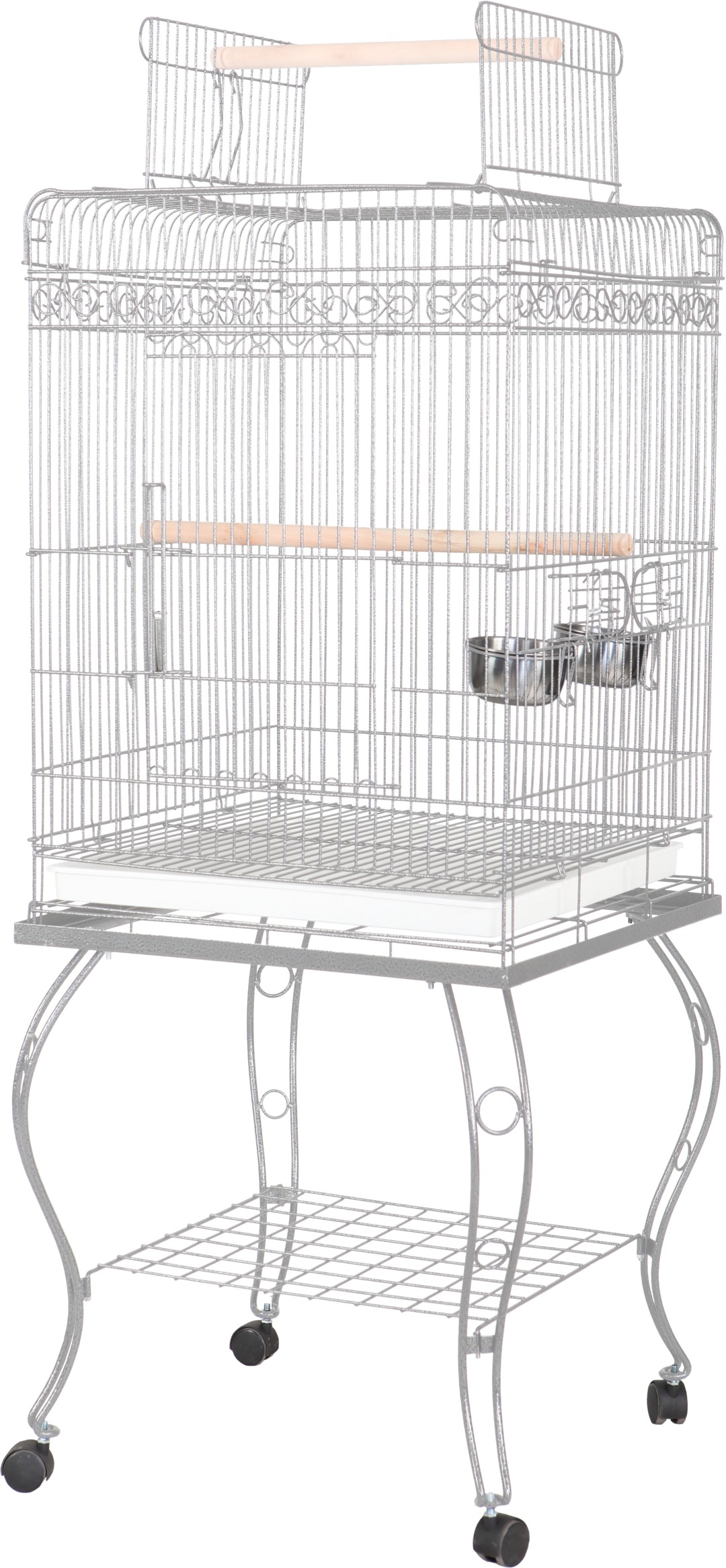 A&E Economy PlayTop Cage - White - Bird cages by A&E