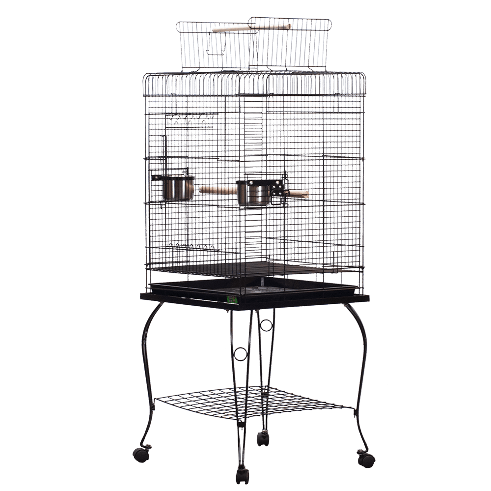 A&E Economy PlayTop Cage - Black - Bird cages by A&E