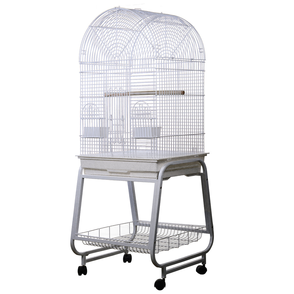 A&E Opening Dome Top - White - Bird cage by A&E