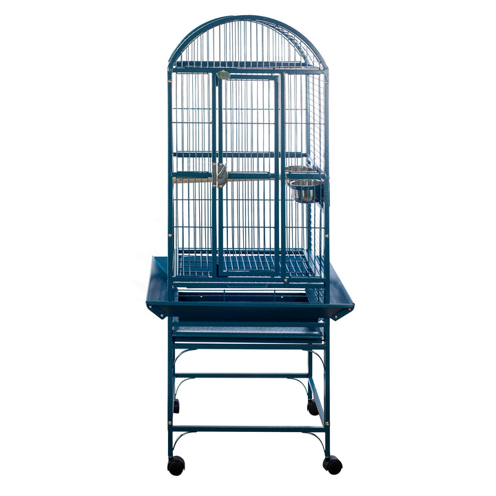 A&E Small Dome Top Bird Cage - Blue - Bird cages by A&E