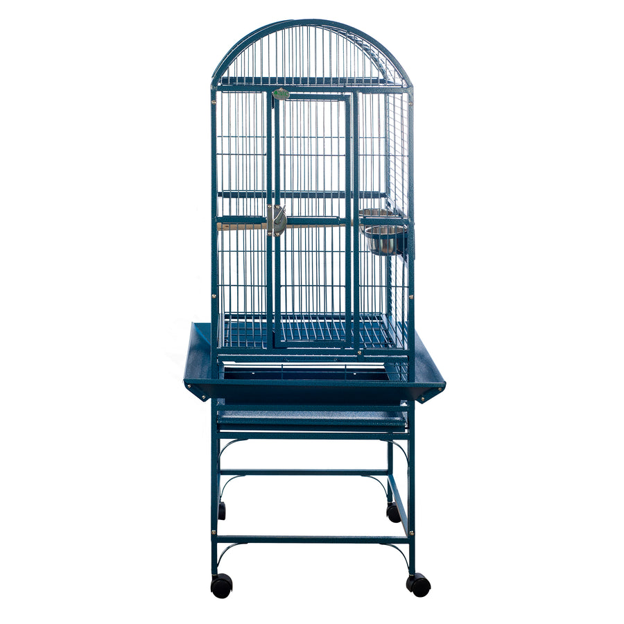 A&E Small Dome Top Bird Cage - Blue - Bird cages by A&E