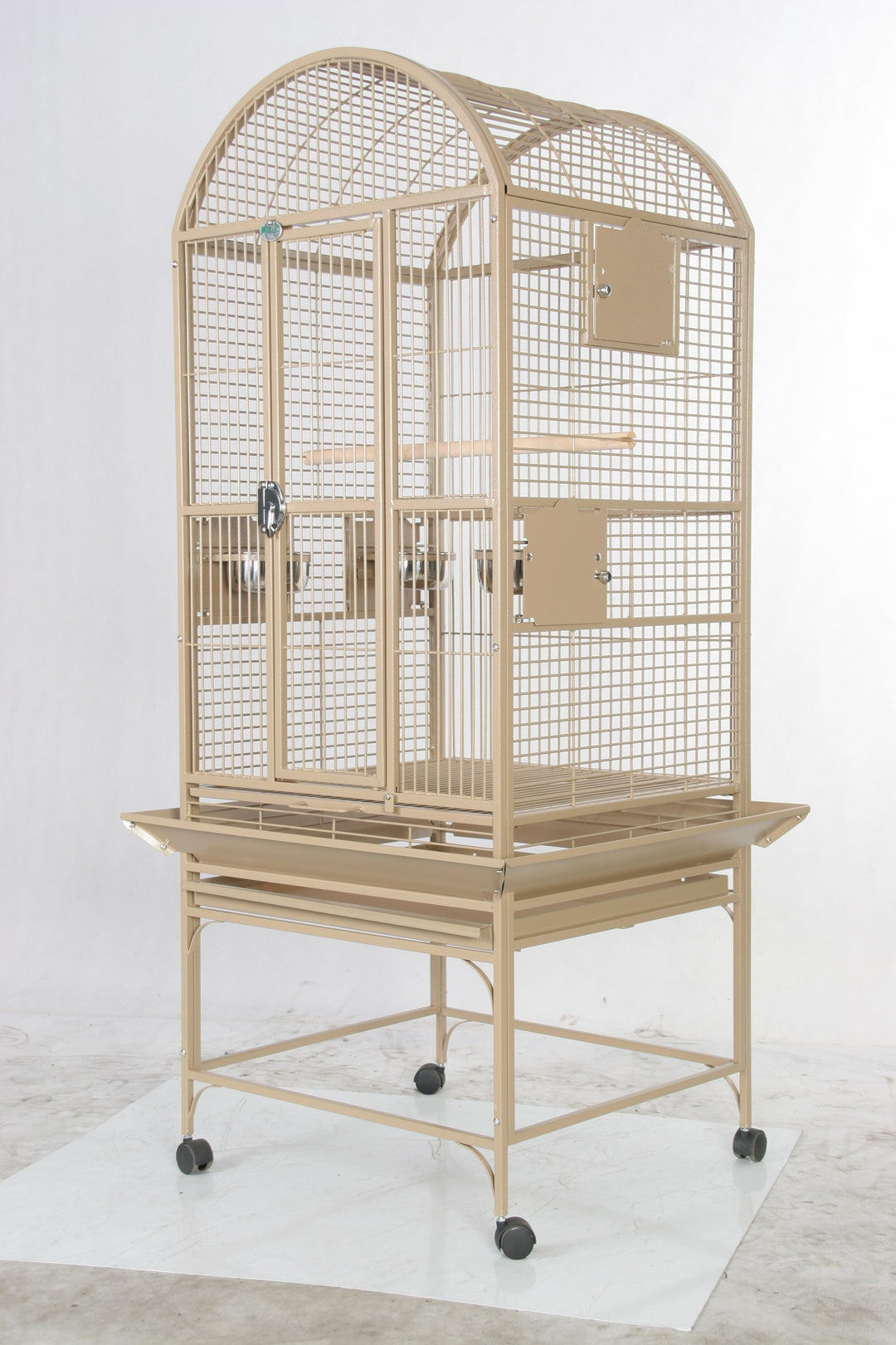 A&E Medium Dome Top Bird Cage - Sandstone - Bird cages by A&E