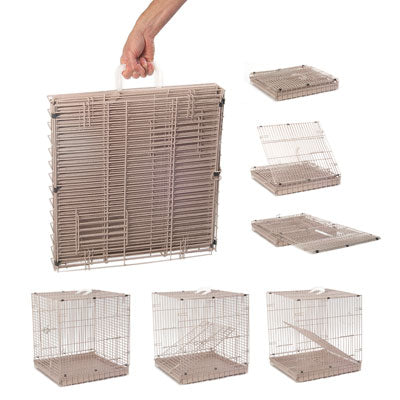 A&E Folding Travel Bird Carrier - - Pet Carrier by A&E
