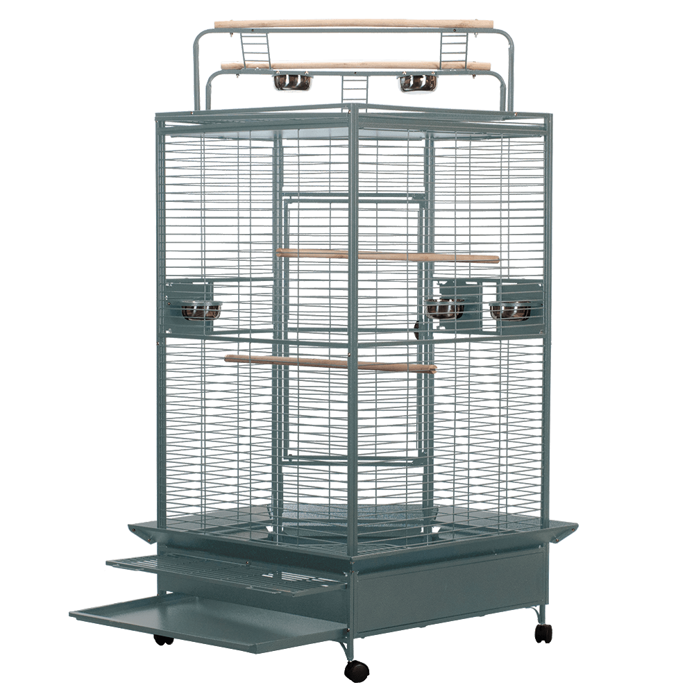 A&E Large Corner Bird Cage - - Bird cages by A&E