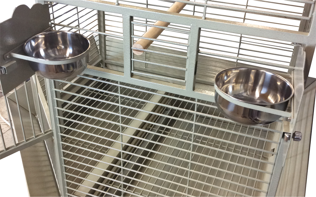 A&E Extra-Large Corner Bird Cage - - Bird cages by A&E