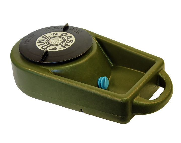 Dakota283 Dine N Dash – Feeding and Watering System - Olive - by Dakota 283