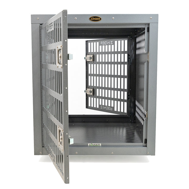 Zinger Deluxe Crate - Front/Back Entry - 6000 - Dog crates by Zinger