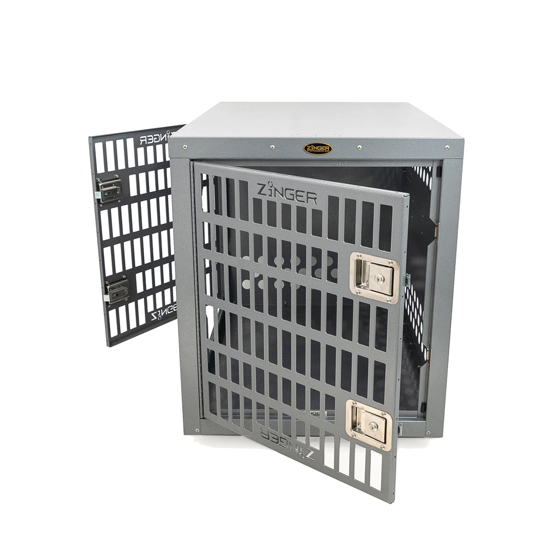 Zinger Deluxe Crate - Front/Side Entry - - Dog crates by Zinger