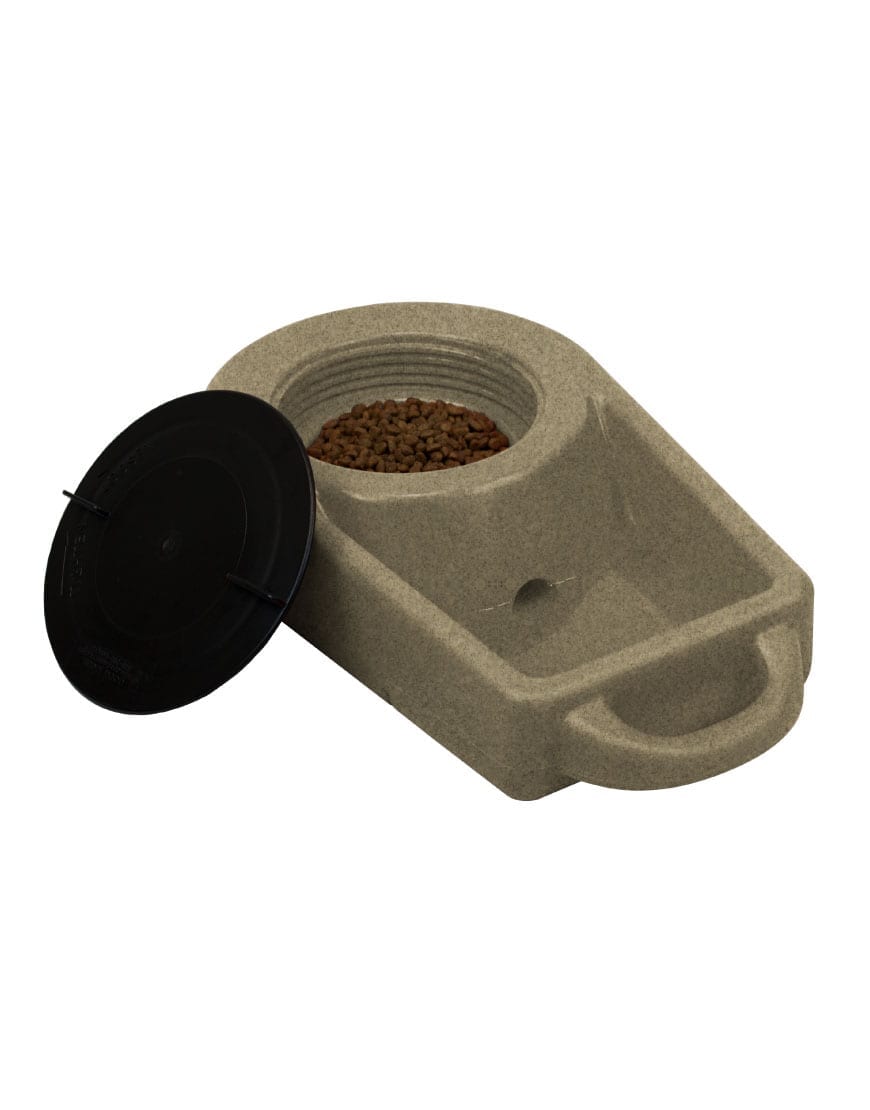 Dakota283 Dine N Dash – Feeding and Watering System - Coyote Granite - by Dakota 283