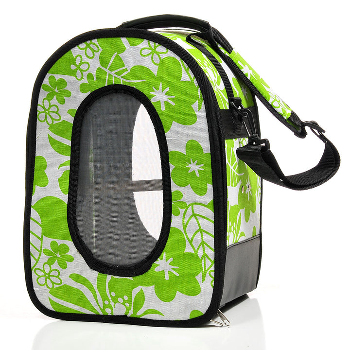 A&E Soft Sided Bird Travel Carrier - Green - Pet Carrier by A&E